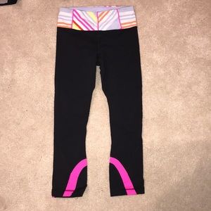 fun lulu lemon work out leggings